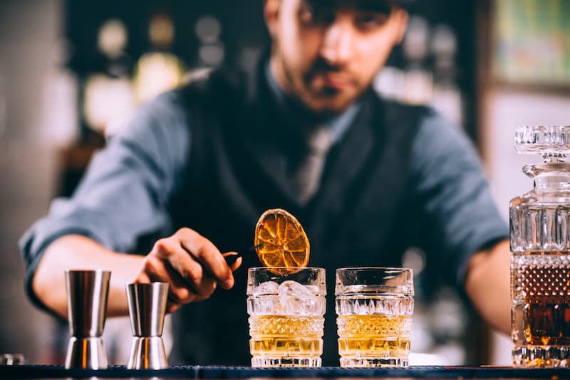 matériel de bar